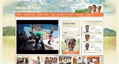 Desktop Screenshot of missiontohaiti.org